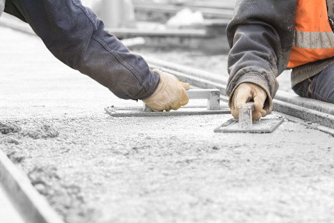 concrete workers 