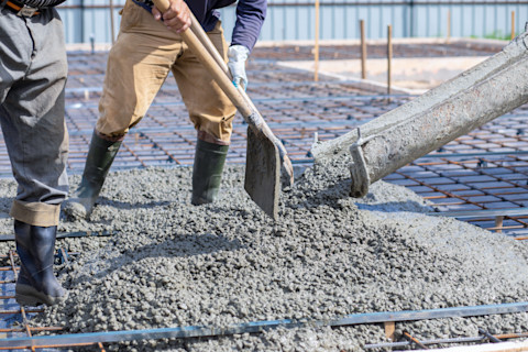 Concrete workers 