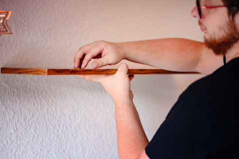 floating shelves