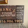 Frank’s finish carpentry