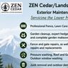 ZEN Cedar / Landscaping