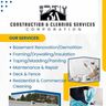 3.A Construction and cleaning services corp