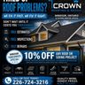 Crown roofing