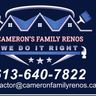 Cameron's family renos