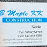 MAPLE KK CONSTRUCTION INC